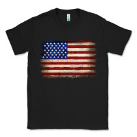 Black American flag Classic Tee - JahusDesignShop