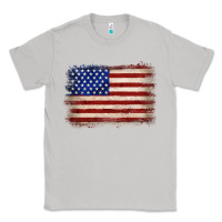 Moon Dust American flag Classic Tee - JahusDesignShop