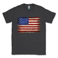 Smoke American flag Classic Tee - JahusDesignShop