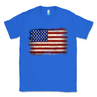 True Royal American flag Classic Tee - JahusDesignShop