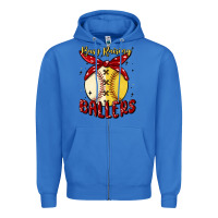 True Royal busy raising ballers malia Zipper Hoodie - MaliasSmallBusiness
