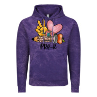 Cloud Purple peace love pre k Vintage Hoodie - JahusDesignShop