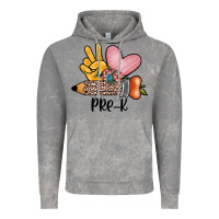 Cloud Rock peace love pre k Vintage Hoodie - JahusDesignShop