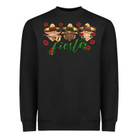 Black fiesta mexico gnome Heavyweight Sweatshirt - HRA Design Shop