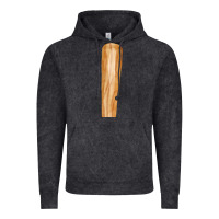 Vintage Black wooden baseball Vintage Hoodie - FaDigitalArtStudio