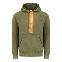 Wooden Baseball Vintage Hoodie | Teevron