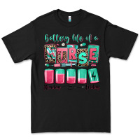 Black battery life of a nurse Premium Tee - RanaPortraitStore