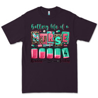 Plum battery life of a nurse Premium Tee - RanaPortraitStore