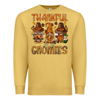 Antique Gold thankful for my gnomies bbs Premium Sweatshirt - BundleAndBundleShop