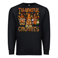 Black thankful for my gnomies bbs Premium Sweatshirt - BundleAndBundleShop