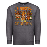 Charcoal Heather thankful for my gnomies bbs Premium Sweatshirt - BundleAndBundleShop