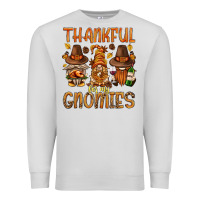 Dove Grey thankful for my gnomies bbs Premium Sweatshirt - BundleAndBundleShop
