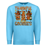 Ocean Blue thankful for my gnomies bbs Premium Sweatshirt - BundleAndBundleShop