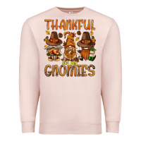 Pale Pink thankful for my gnomies bbs Premium Sweatshirt - BundleAndBundleShop