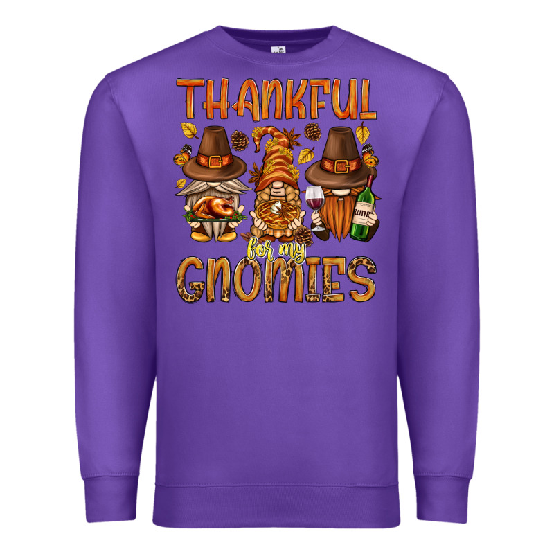 Thankful For My Gnomies Bbs Premium Sweatshirt by BundleAndBundleShop | Teevron