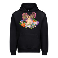 Black Easter heart Easter Day Urban Hoodie - HowdyJamesFarm