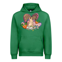 Emerald Easter heart Easter Day Urban Hoodie - HowdyJamesFarm