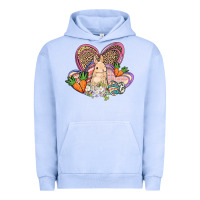 Pigment Grape Ice Easter heart Easter Day Urban Hoodie - HowdyJamesFarm
