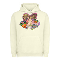 Pigment Pistachio Easter heart Easter Day Urban Hoodie - HowdyJamesFarm