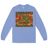 Colony Blue proud autism dad Long Sleeve Tee - Artiststas