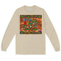 Mushroom proud autism dad Long Sleeve Tee - Artiststas