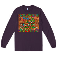 Plum proud autism dad Long Sleeve Tee - Artiststas