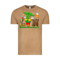 Vintage Camel lvn juneteenth licensed vocational nurse with croc Vintage Tee - AdoDesignShop