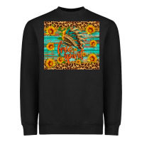 Black free spirit Heavyweight Sweatshirt - HRA Design Shop