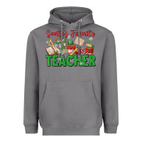 Storm santa's favorite teacher Heavyweight Hoodie - MaliasSmallBusiness