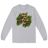 Moon Dust camouflage glitter patch Long Sleeve Tee - AdoDesignShop