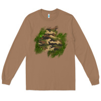 Toasted Coconut camouflage glitter patch Long Sleeve Tee - AdoDesignShop