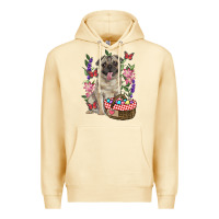 Pina Colada Easter pug Premium Hoodie - RanaPortraitStore