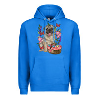 True Royal Easter pug Premium Hoodie - RanaPortraitStore