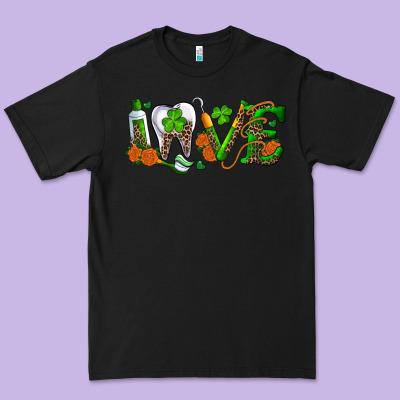 Premium Tee dental love st patricks day