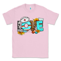 Bubblegum Pink love nurse western Classic Tee - BundleAndBundleShop
