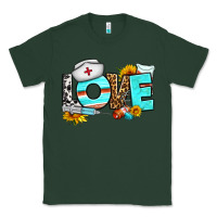Sports Green love nurse western Classic Tee - BundleAndBundleShop