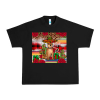 Black Chihuahua Christmas Urban Heavy Tee - JahusDesignShop