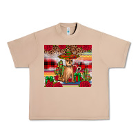 Burro Chihuahua Christmas Urban Heavy Tee - JahusDesignShop