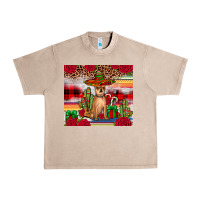 French Oak Chihuahua Christmas Urban Heavy Tee - JahusDesignShop