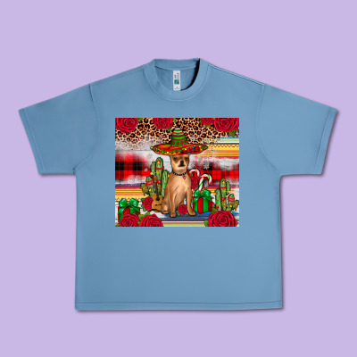 Chihuahua Christmas Urban Heavy Tee Designed By Jahusdesignshop