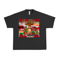 Pigment Black Chihuahua Christmas Urban Heavy Tee - JahusDesignShop