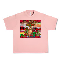 Salmon Chihuahua Christmas Urban Heavy Tee - JahusDesignShop