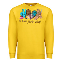 Lemon peace love nails bbs Premium Sweatshirt - BundleAndBundleShop