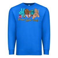True Royal peace love nails bbs Premium Sweatshirt - BundleAndBundleShop