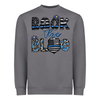 Storm back the blue1 Heavyweight Sweatshirt - CowhideDigitalArt