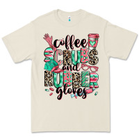 Bone coffee scrubs and rubber gloves Premium Tee - RanaPortraitStore