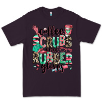 Plum coffee scrubs and rubber gloves Premium Tee - RanaPortraitStore