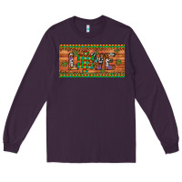 Plum love autism awareness license plate Long Sleeve Tee - Artiststas