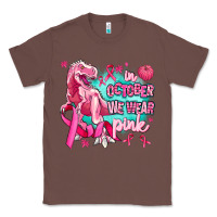 Chestnut dinosaur  in october we wear pink Classic Tee - AdoDesignShop