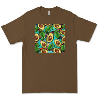 Cacao avacado with turquoise and leopard background mug coaster Premium Tee - BarkalooDesign